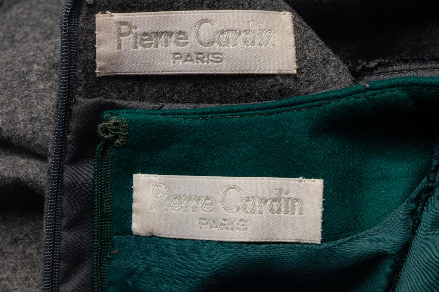 Two Pierre Cardin Haute Couture Dresses