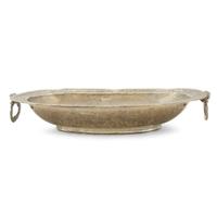 Spanish Colonial silver oblong serving dish South American, possibly Bolivia or Peru, late 18th century