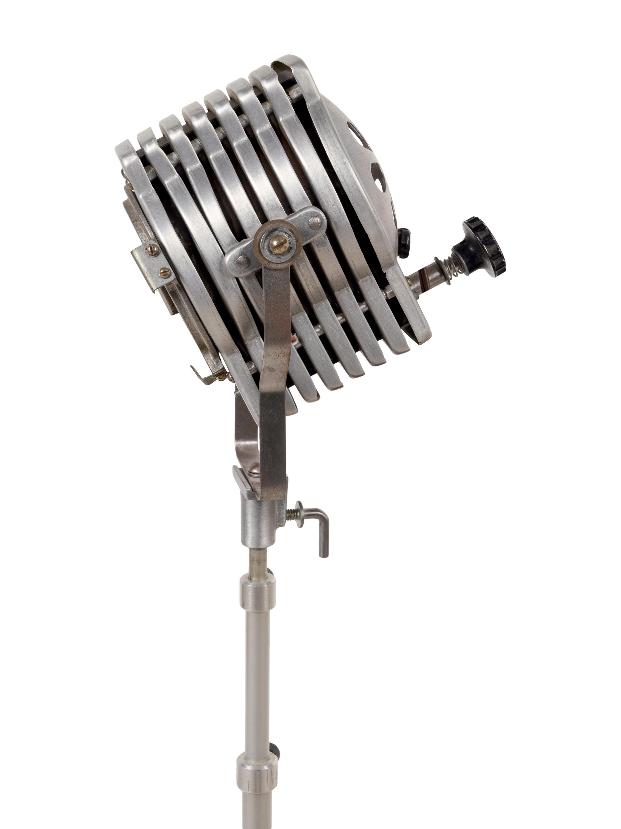A Metal Spotlight Floor Lamp