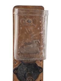 A Wall Mount Jewel Glass Coffee Grinder