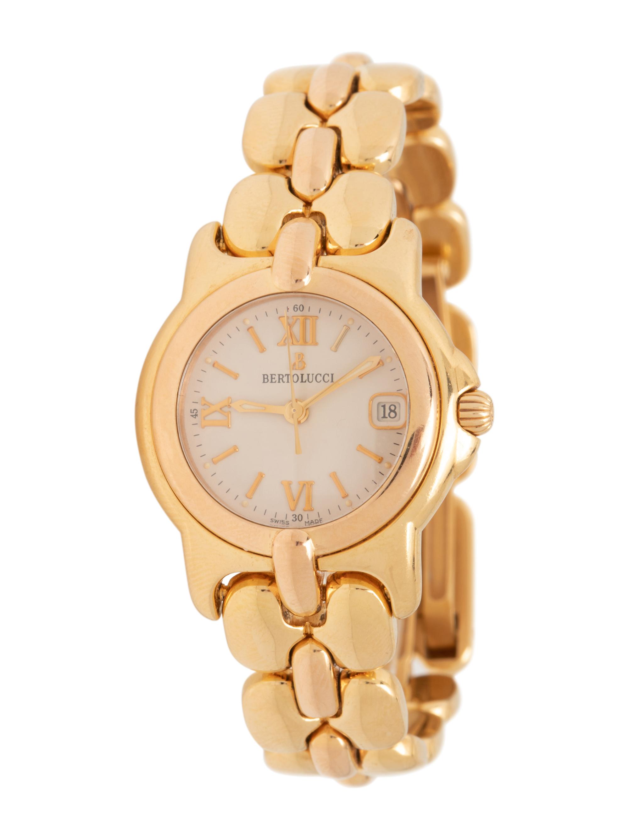 BERTOLUCCI, 18K YELLOW GOLD WRISTWATCH