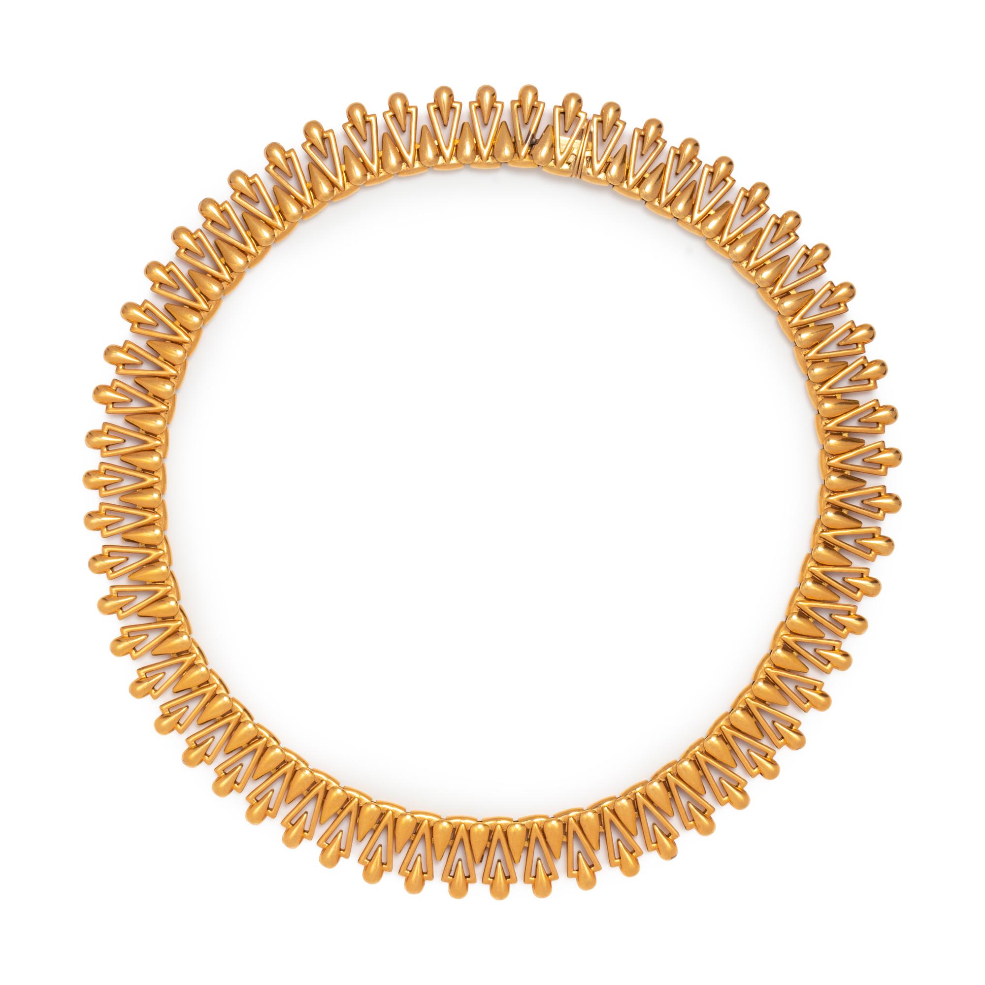 YELLOW GOLD NECKLACE