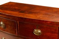 A George III Mahogany Bowfront Chest of Drawers