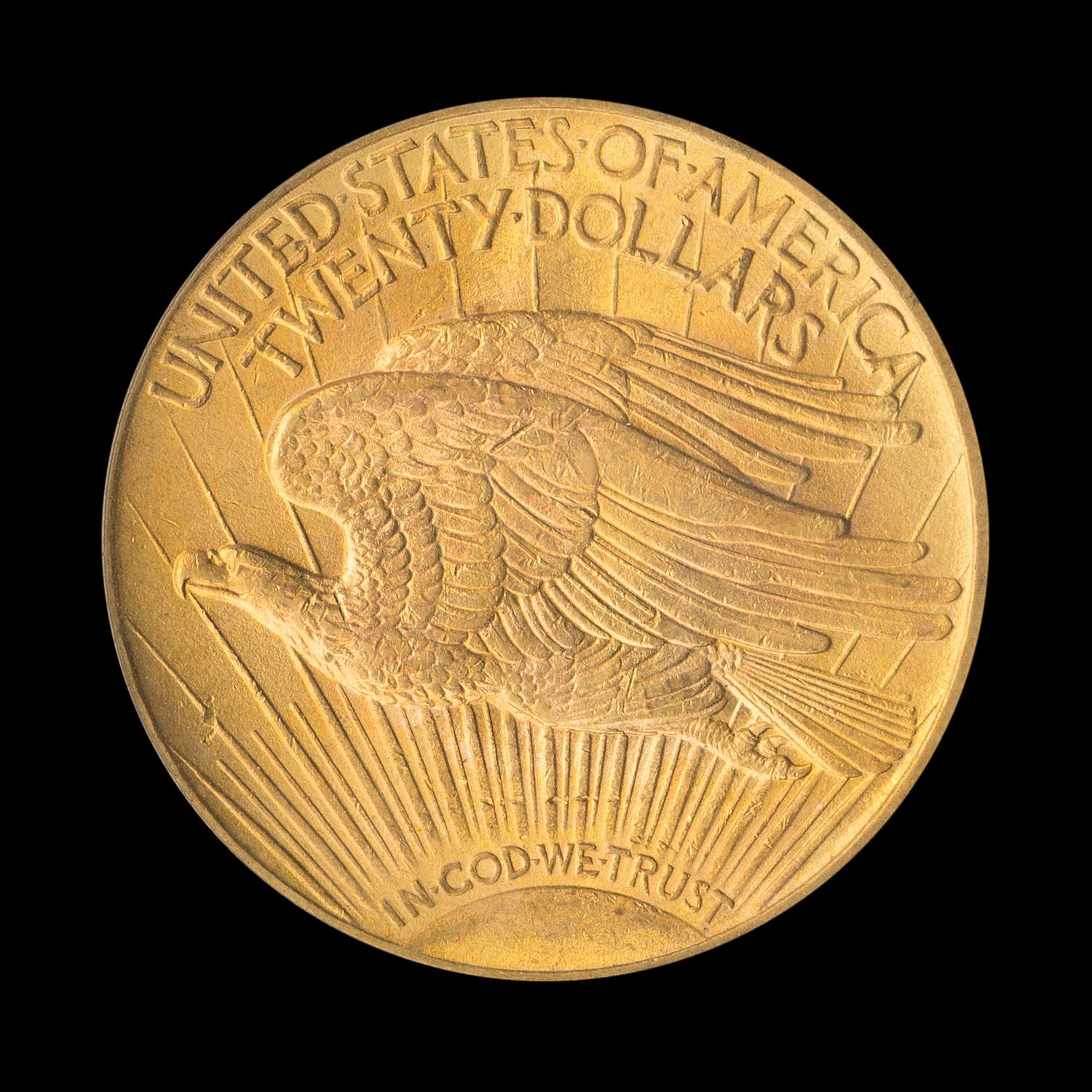 A United States 1913 St. Gaudens $20 Gold Coin