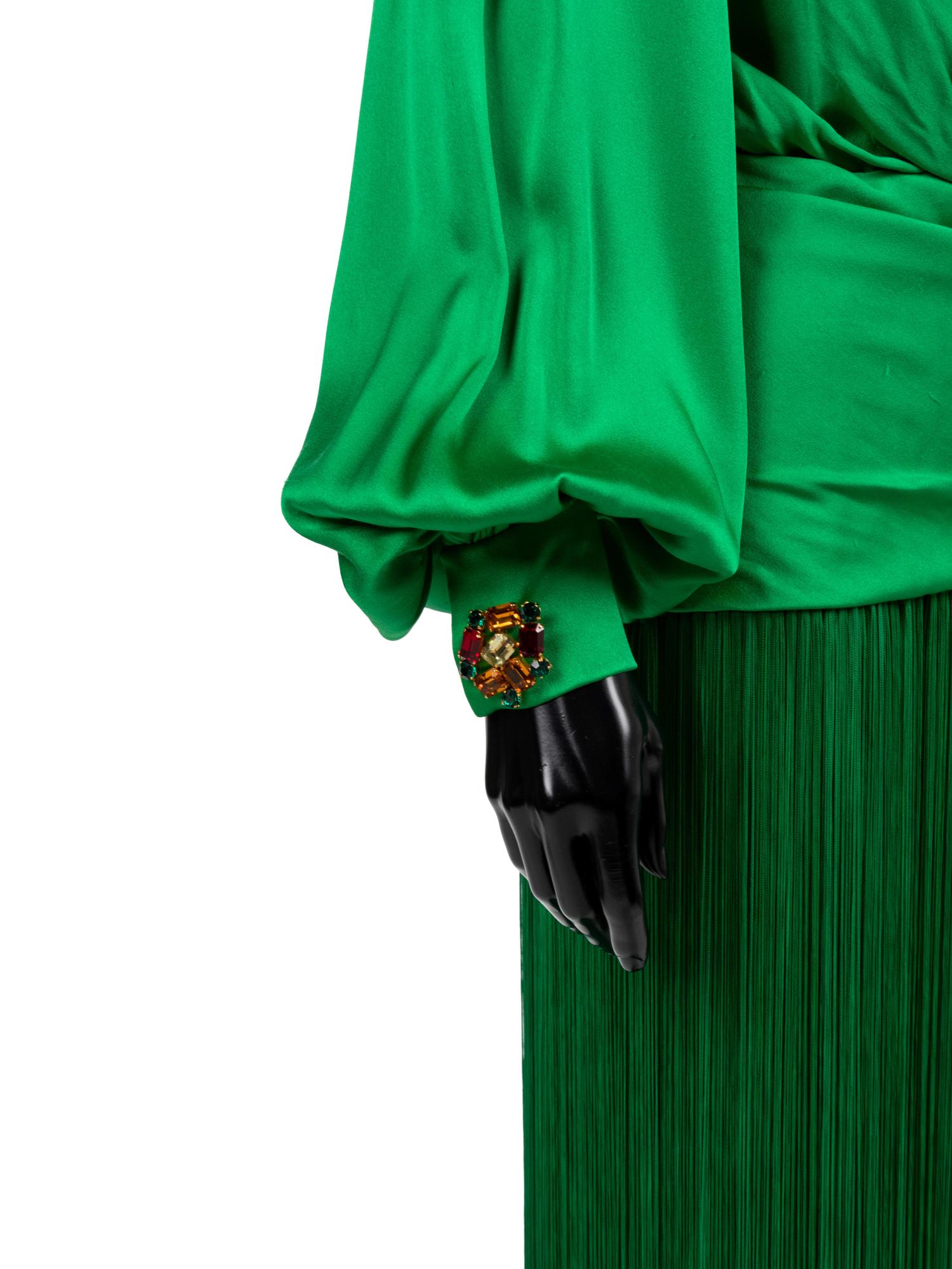 Givenchy Haute Couture Tassel Dress, 1980s