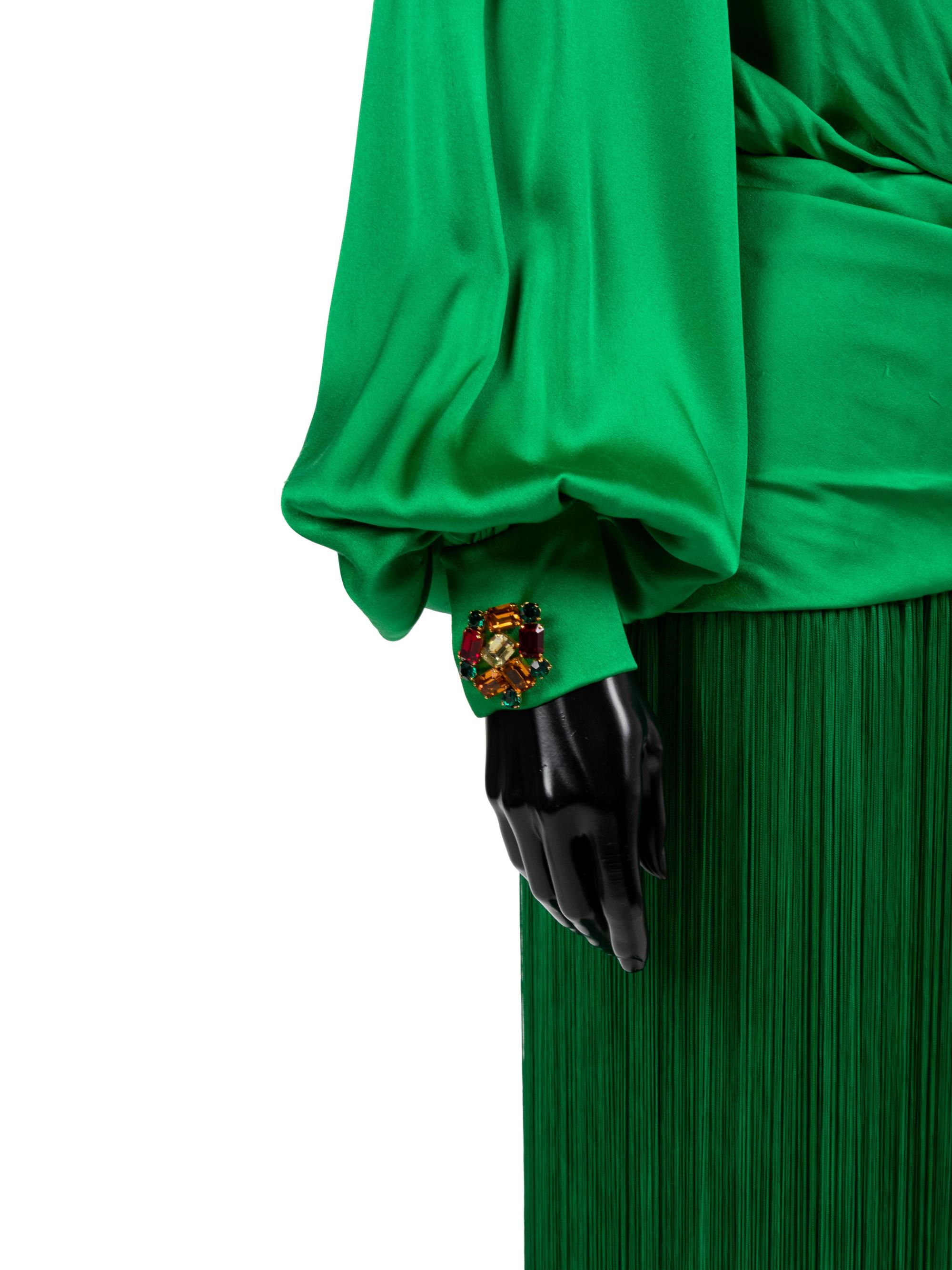 Givenchy Haute Couture Tassel Dress, 1980s