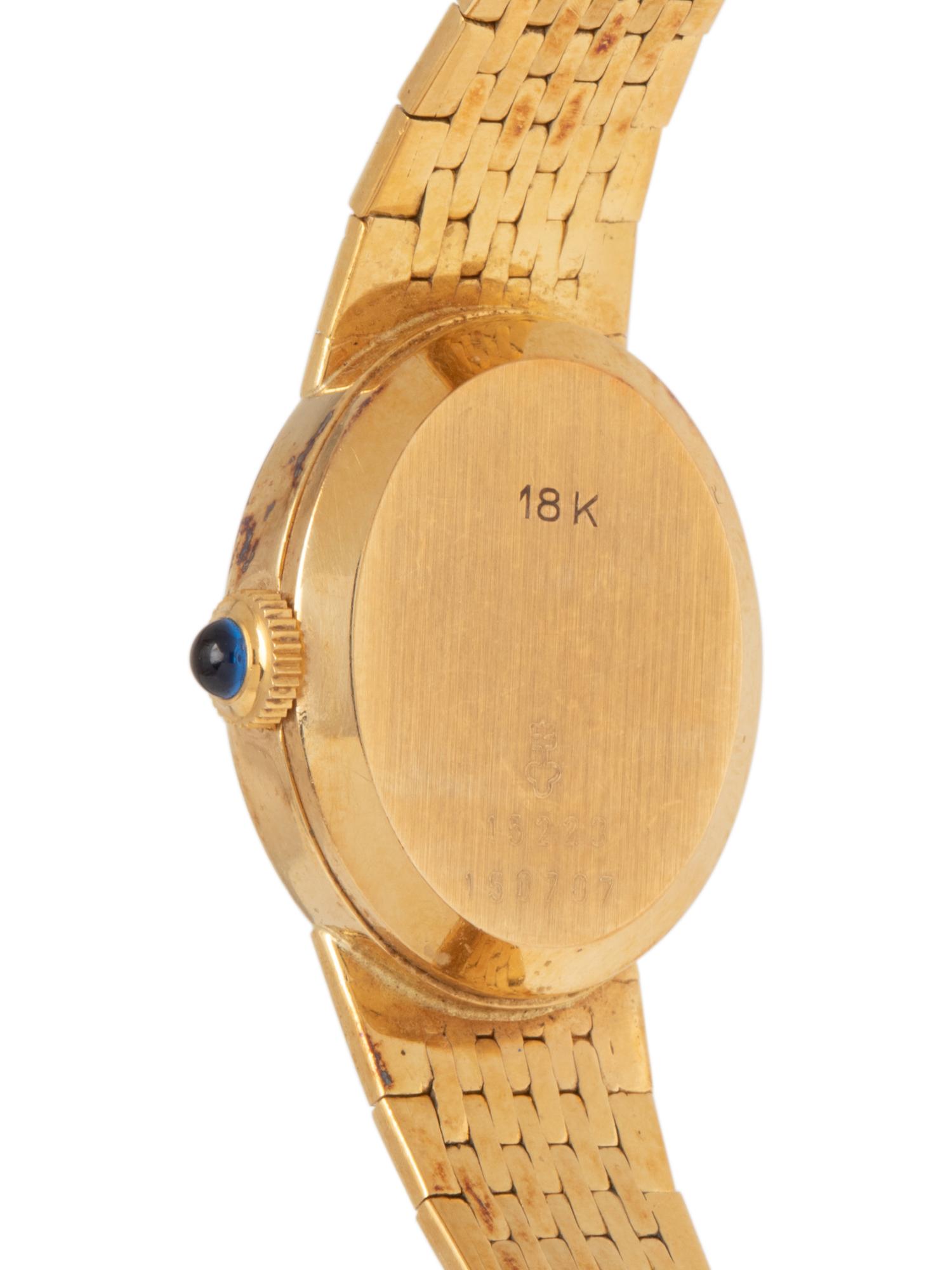 CORUM, 18K YELLOW GOLD WRISTWATCH