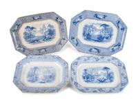 A Group of Transferware Table Articles