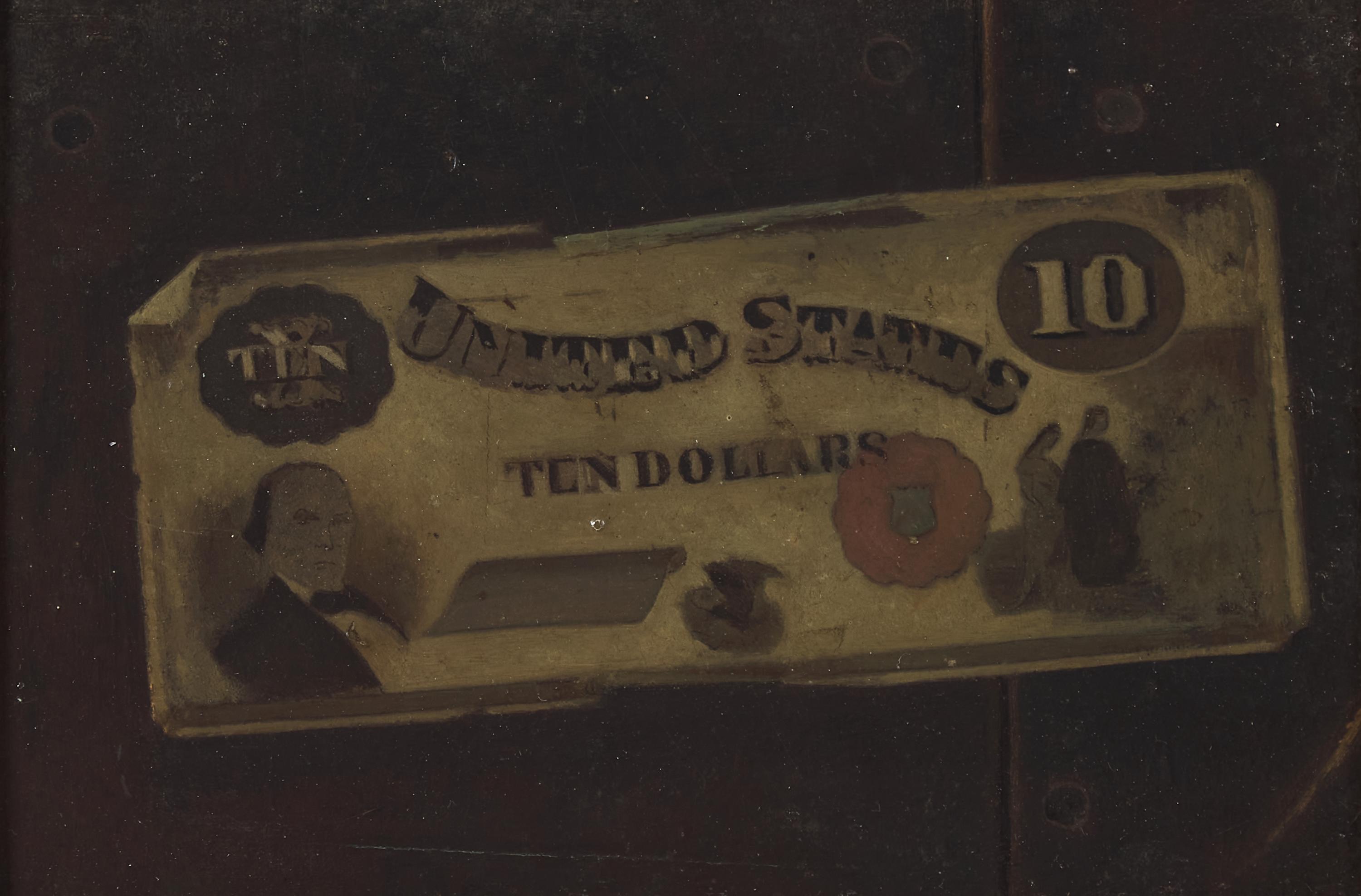 John Frederick Peto (American, 1854-1907) — Ten-Dollar Bill , after 1894