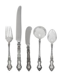 An American Silver Flatware Service