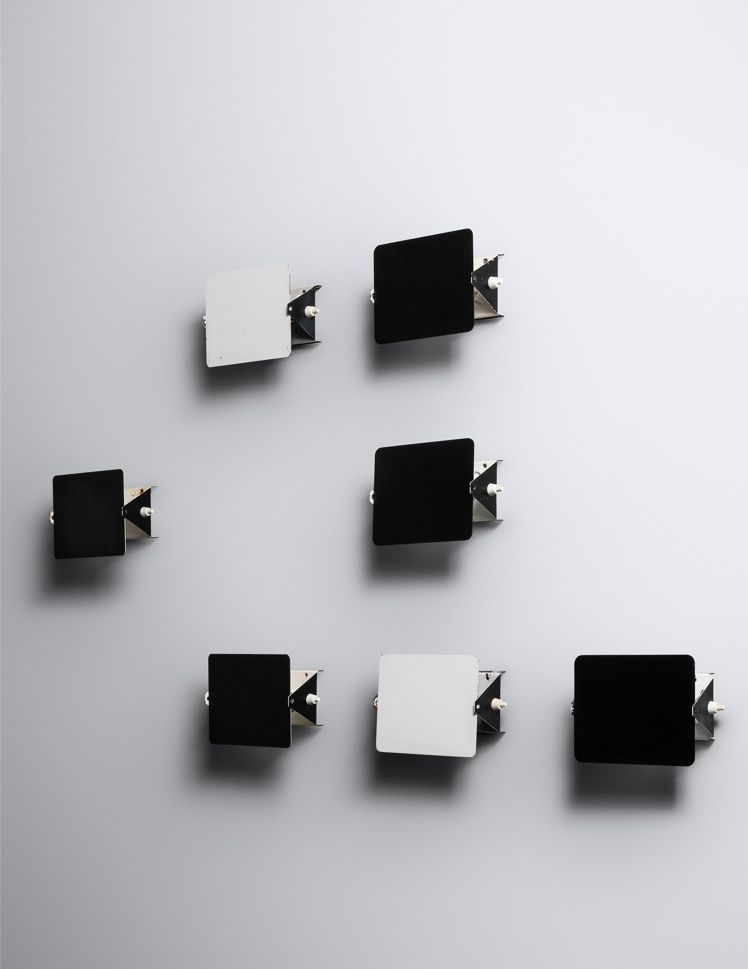 Set of Seven Sconces, model no. CP1 Galerie Steph Simon, France