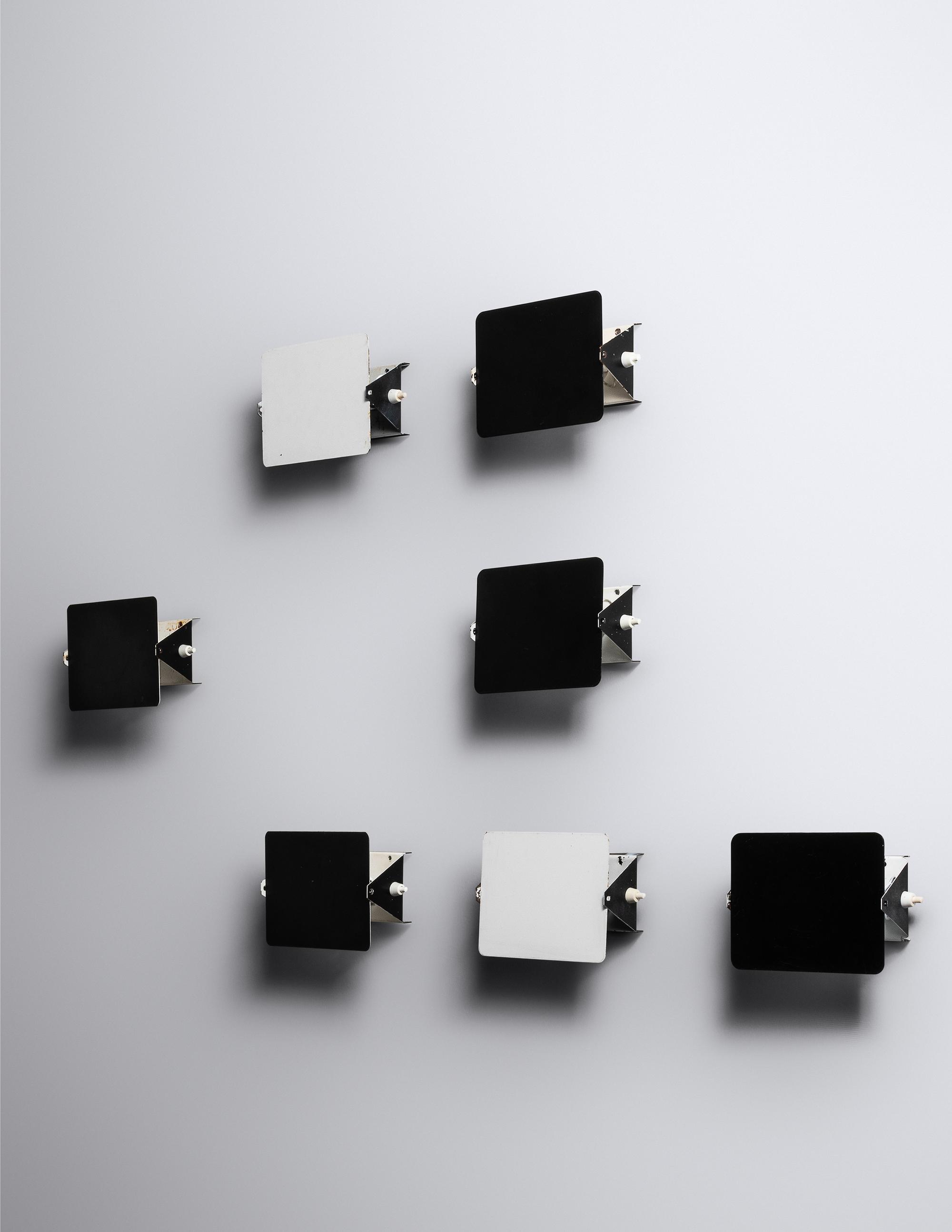 Set of Seven Sconces, model no. CP1 Galerie Steph Simon, France