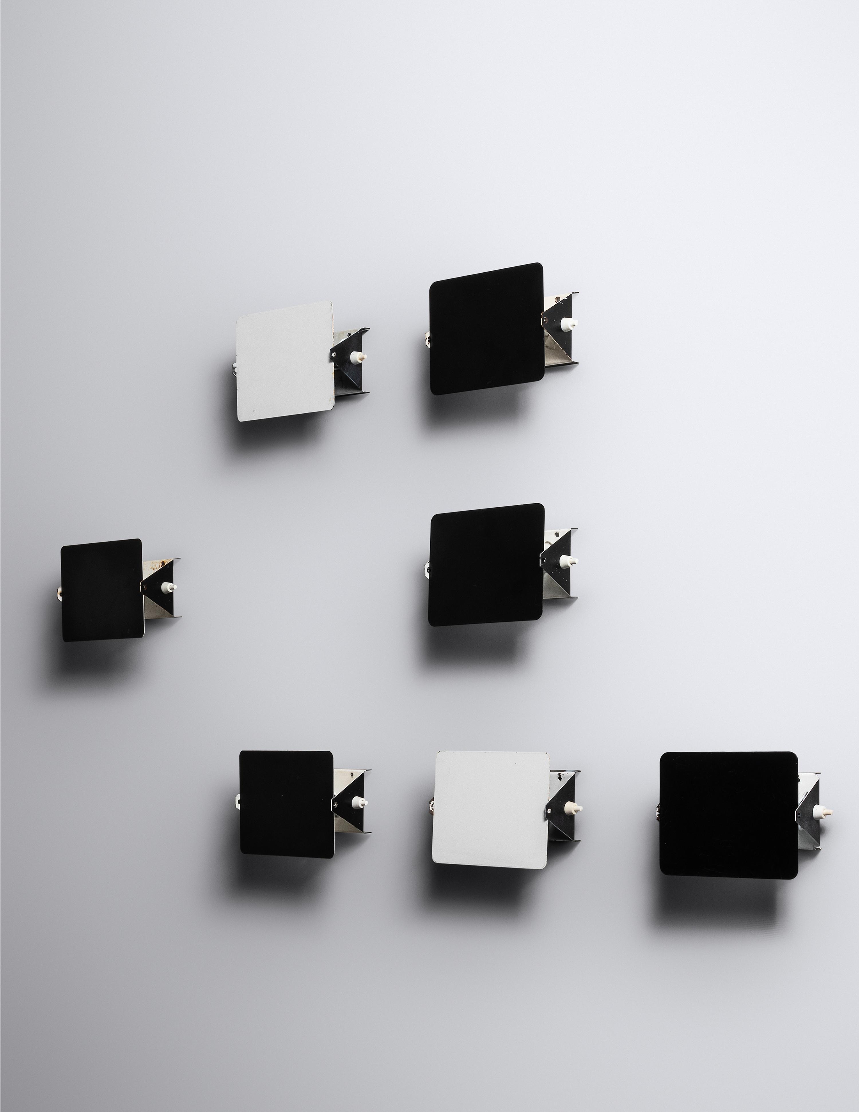 Set of Seven Sconces, model no. CP1 Galerie Steph Simon, France