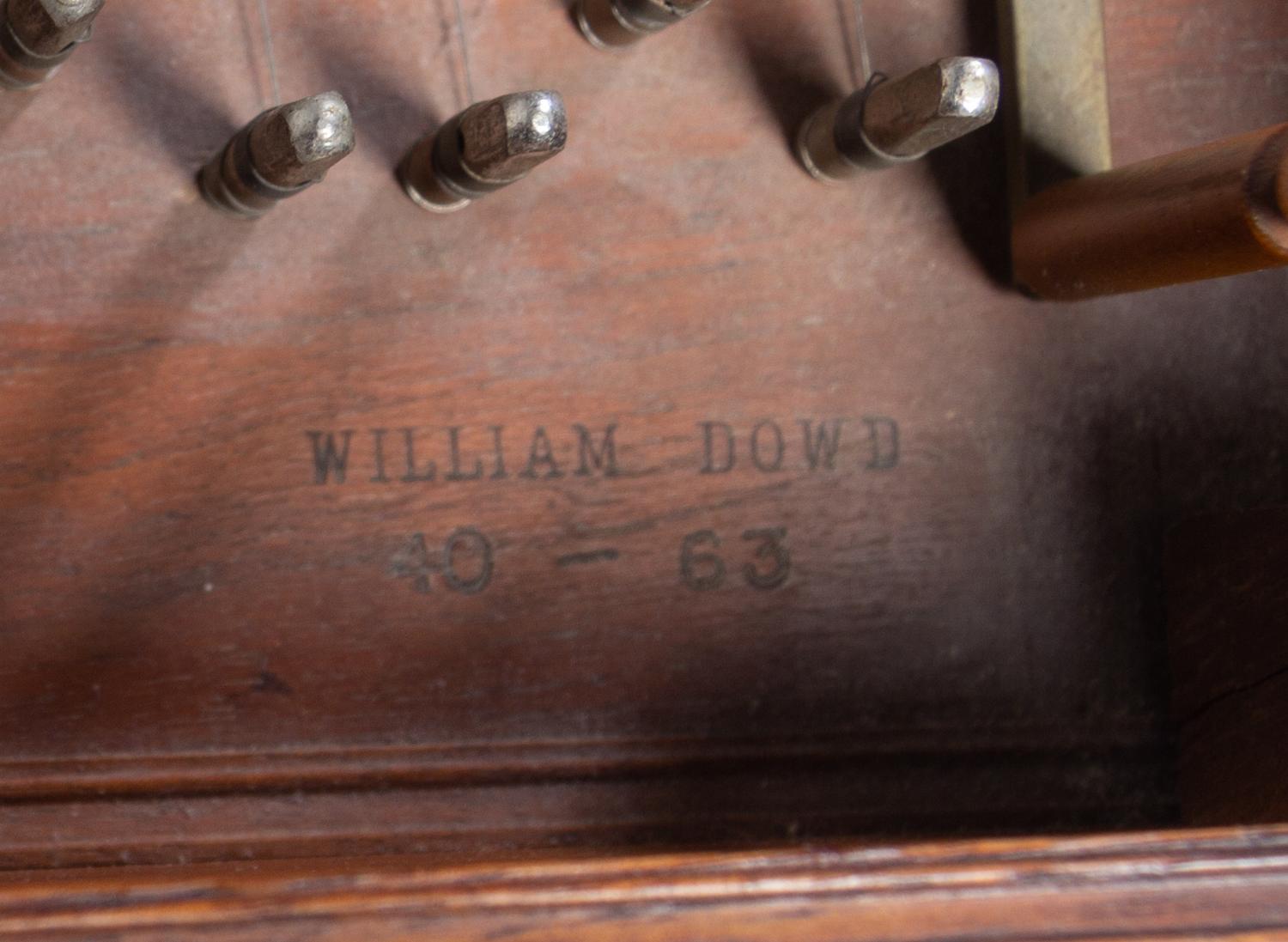 A William Dowd Walnut Harpsichord