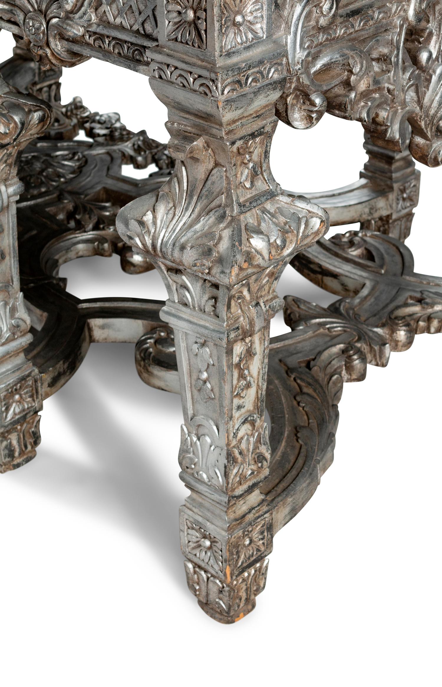 A Régence Style Silvered Wood Center Table
