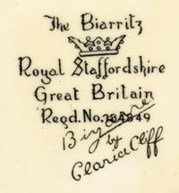Coral Firs Biarritz Tea Collection, c. 1934