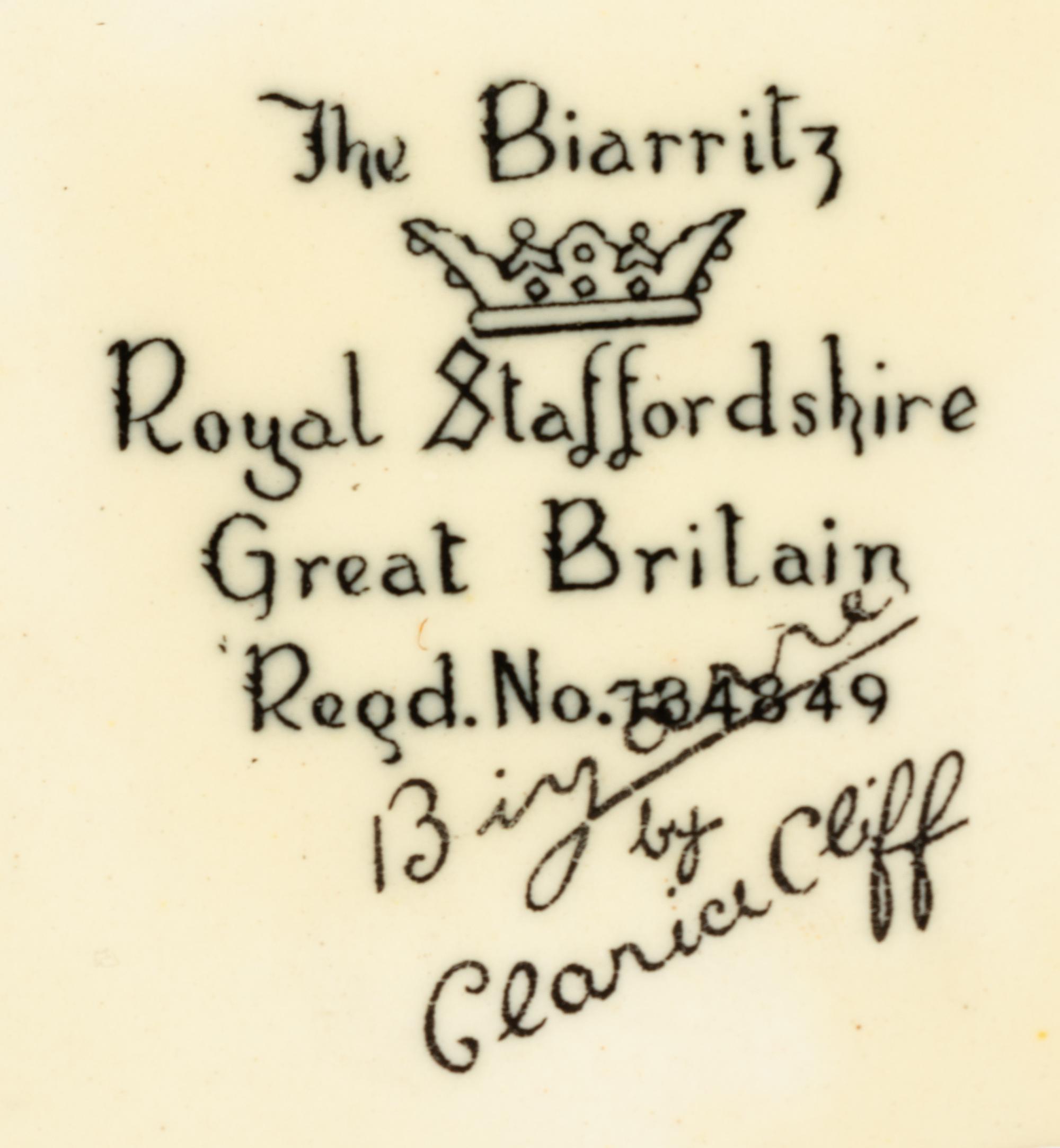 Coral Firs Biarritz Tea Collection, c. 1934