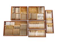 A German Silver Flatware Service