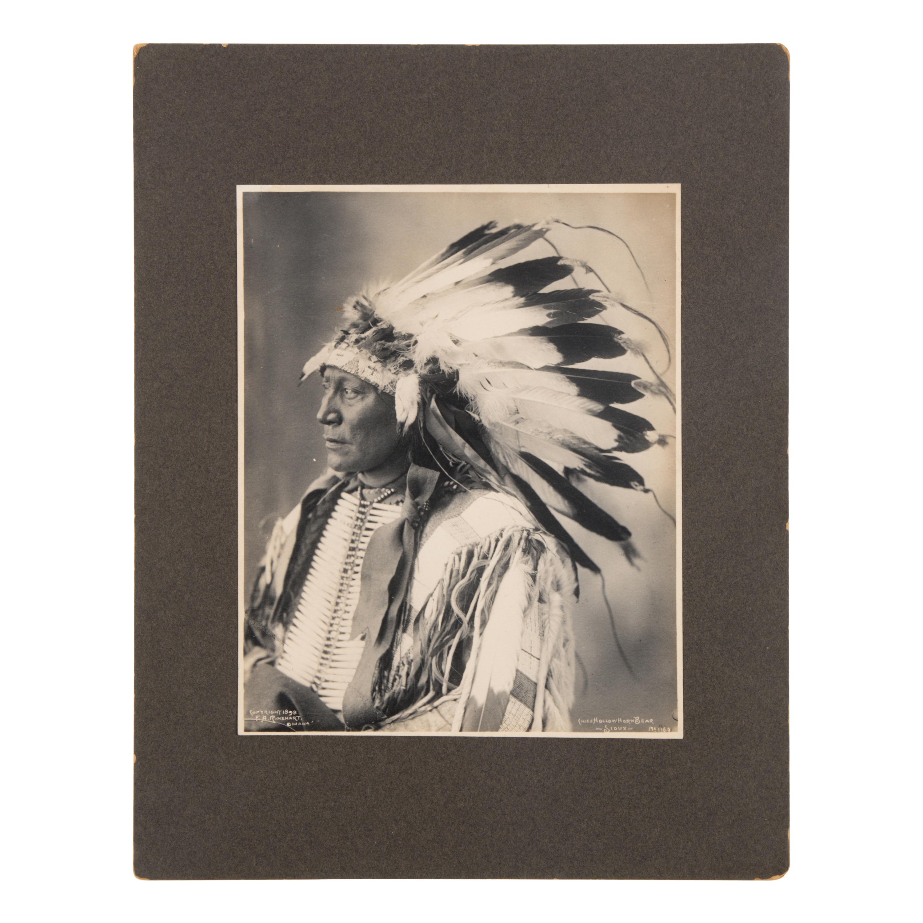Frank A. Rinehart (American, 1861-1928) — Studio Portrait of Sioux Leaders