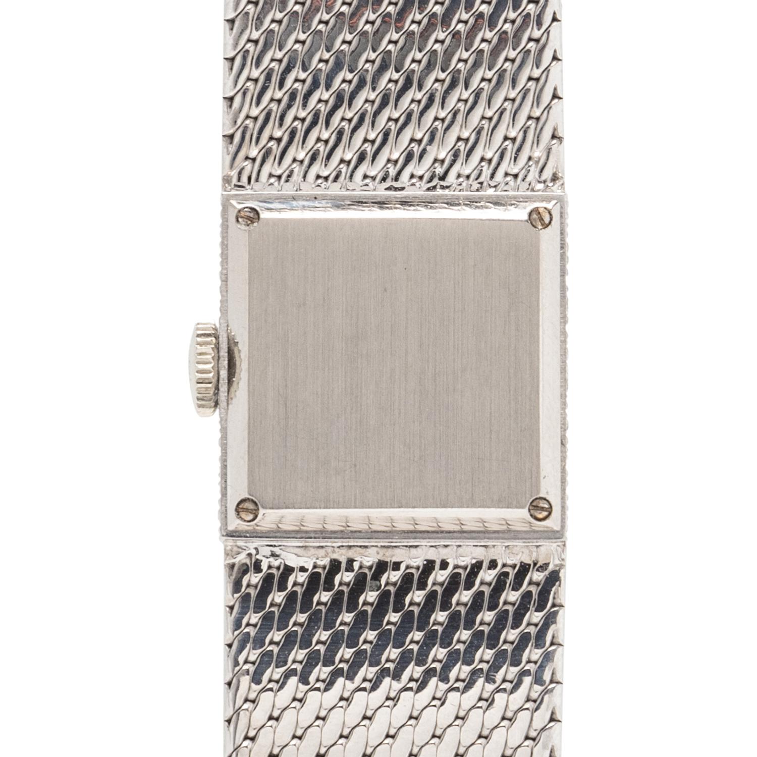 PATEK PHILIPPE, 18K WHITE GOLD WATCH