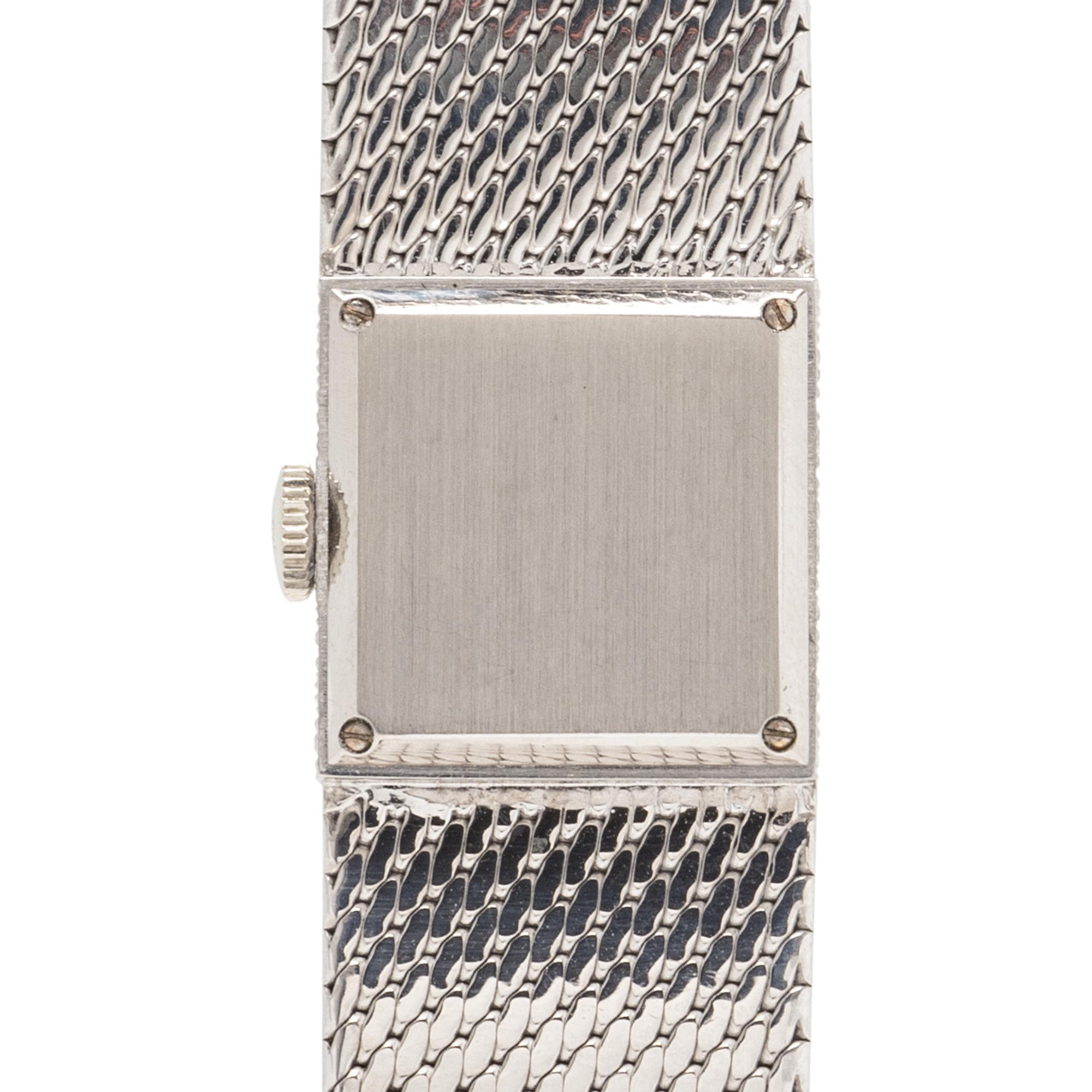 PATEK PHILIPPE, 18K WHITE GOLD WATCH