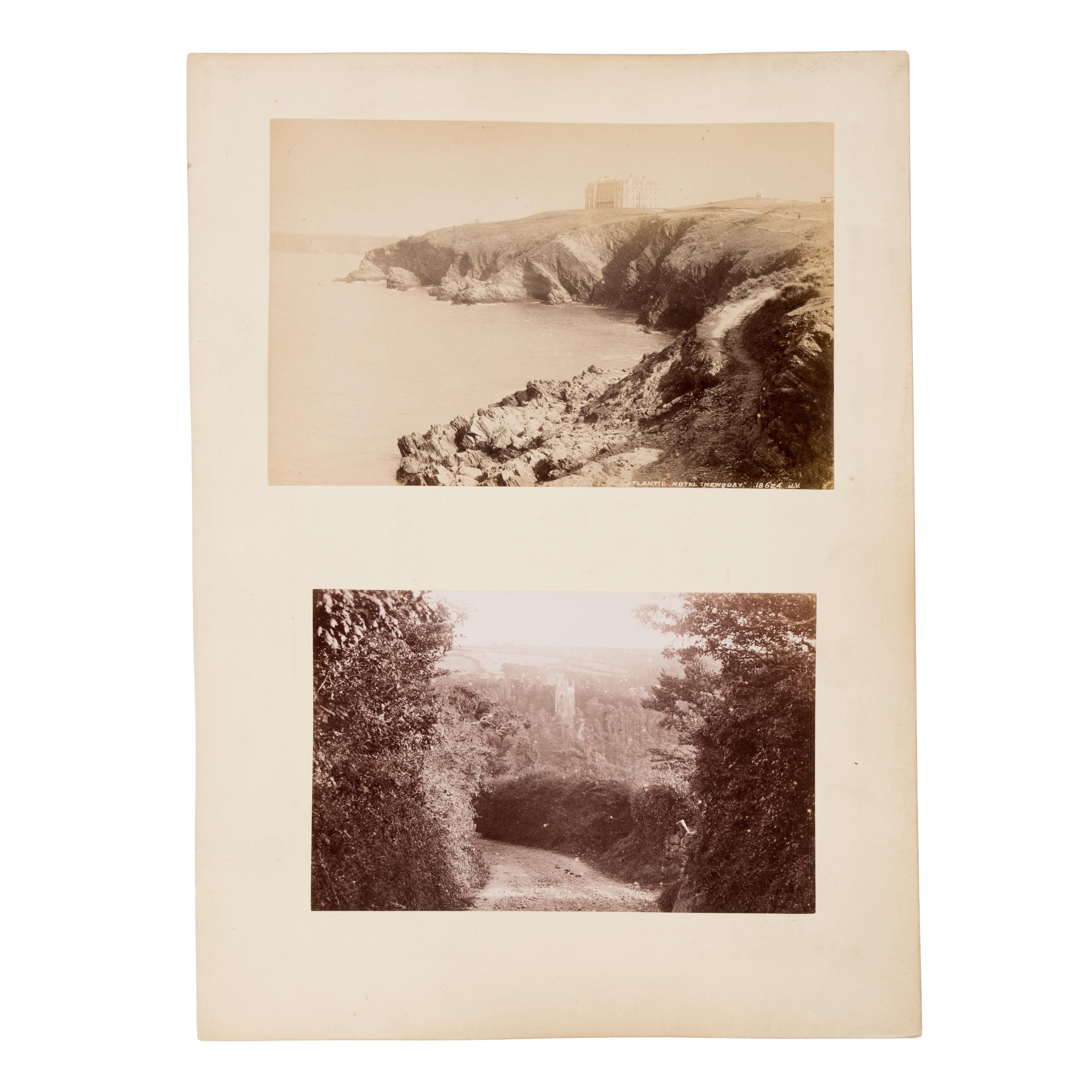 [Chicago Fire]. A collection of approx. 80 CDVs, cabinet cards, albumen prints, and glass slides taken after the Chicago Fire of 1871.
