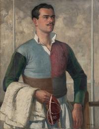 The Harlequin Cricket Player , c. 1935-36
