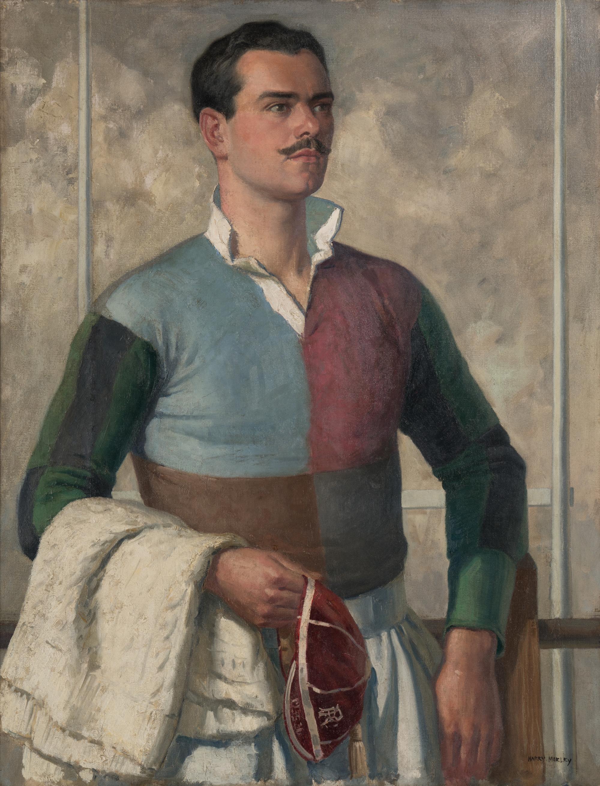The Harlequin Cricket Player , c. 1935-36