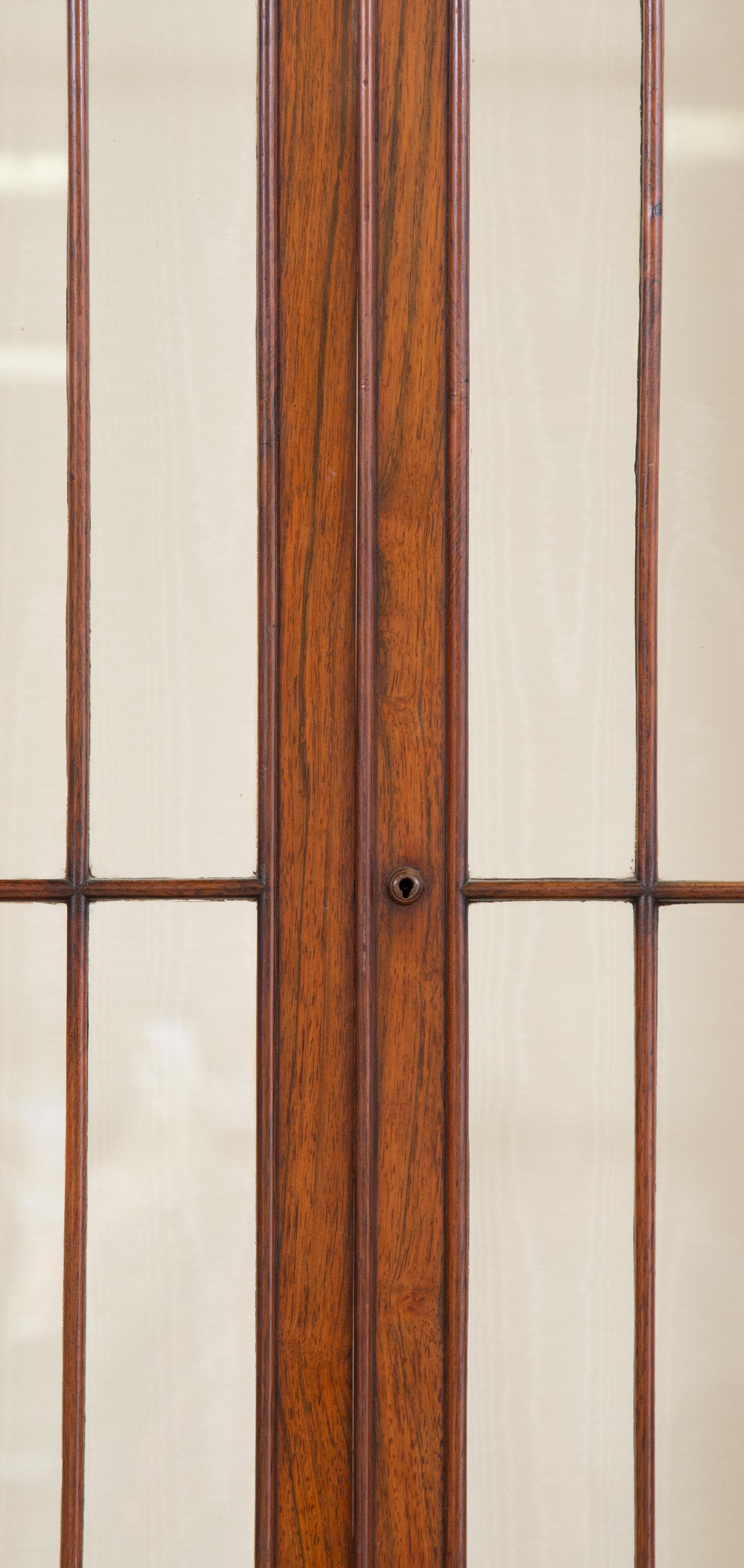 A William IV Rosewood Bookcase