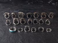 Navajo and Southwestern-style Silver and Turquoise Rings