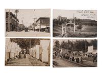 [WESTERN AMERICANA]. A group of 153 RPPCs and photographs of the American West.