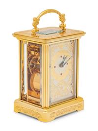 An Igor Carl Fabergé Carriage Clock