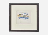 John Marin (American, 1870-1953) - Mount Desert Minute Drawing