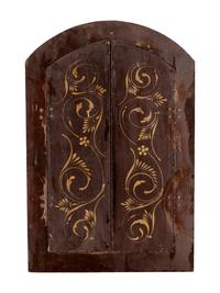 Four Carved and Polychrome-Decorated Doorways