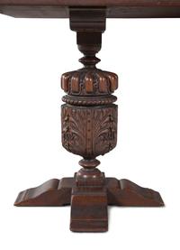 A Jacobean Style Carved Oak Console Table