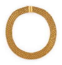 YURI ICHIHASHI, YELLOW GOLD NECKLACE