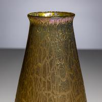 Loetz Glass (Austrian, founded 1840) — Candia Mimosa Vase, c. 1907 PN 5866