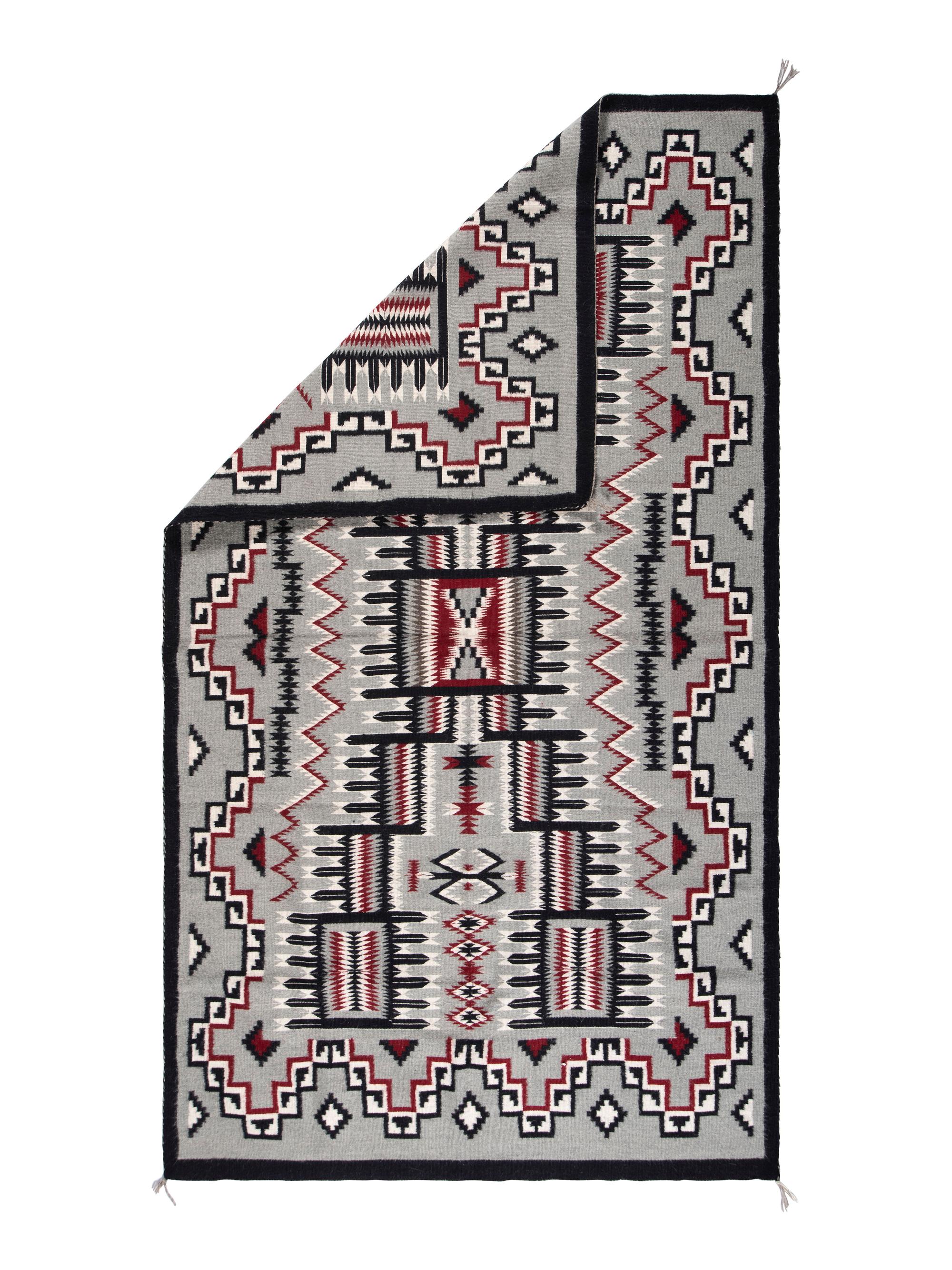 Navajo Storm Pattern Weaving / Rug