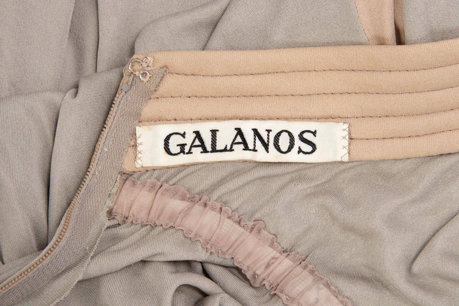 Four Vintage Designer Evening Dresses; One Galanos, One McFadden, One Sarmi, One Sam Carlin, 1970-90s
