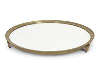 A French Gilt Bronze Mirrored Table Plateau — 19TH CENTURY