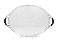 A Johan Rohde for Georg Jensen Cosmos Silver Serving Tray