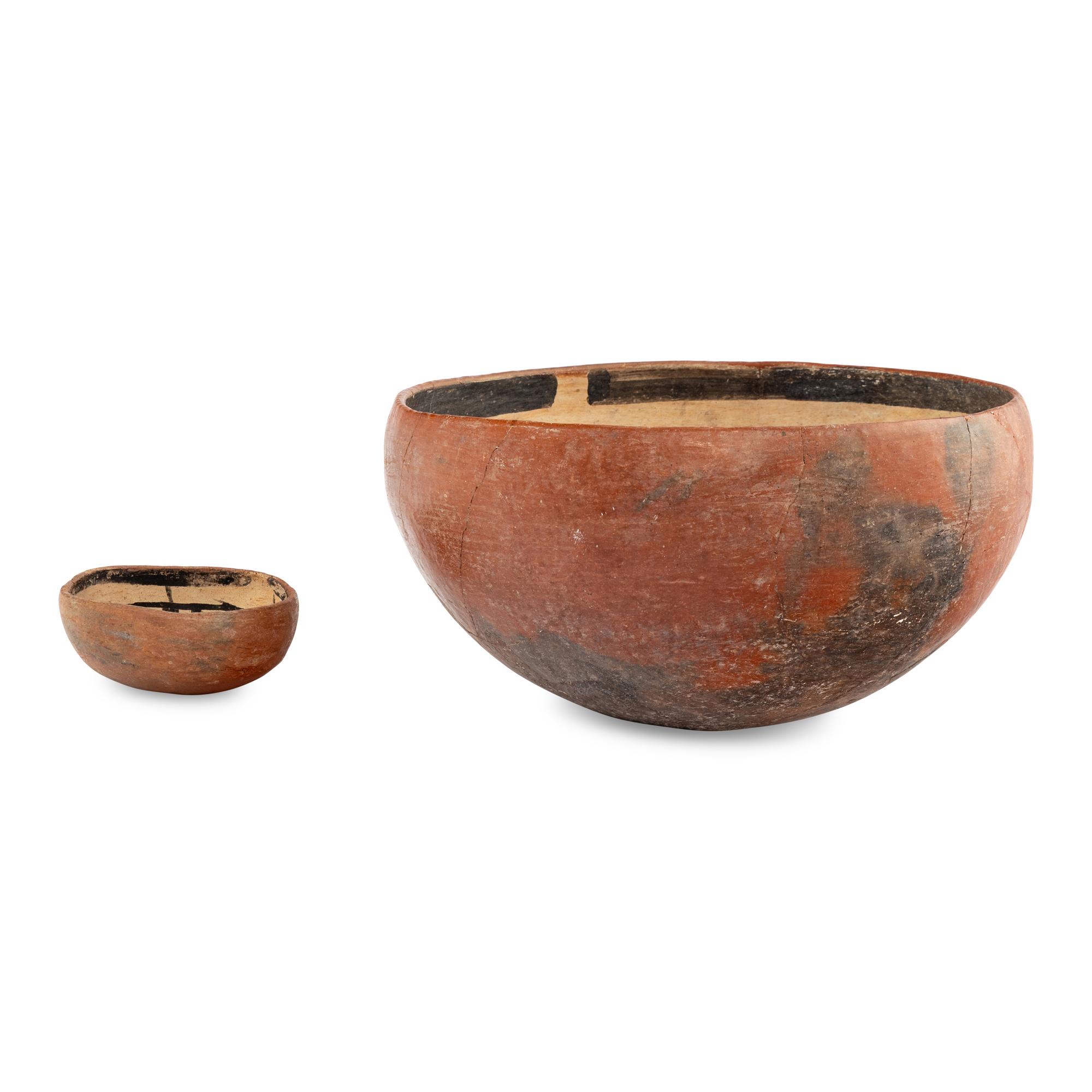 Ancestral Pueblo, Gila Polychrome Pottery Bowls