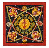 Hermès 90cm Silk Scarf