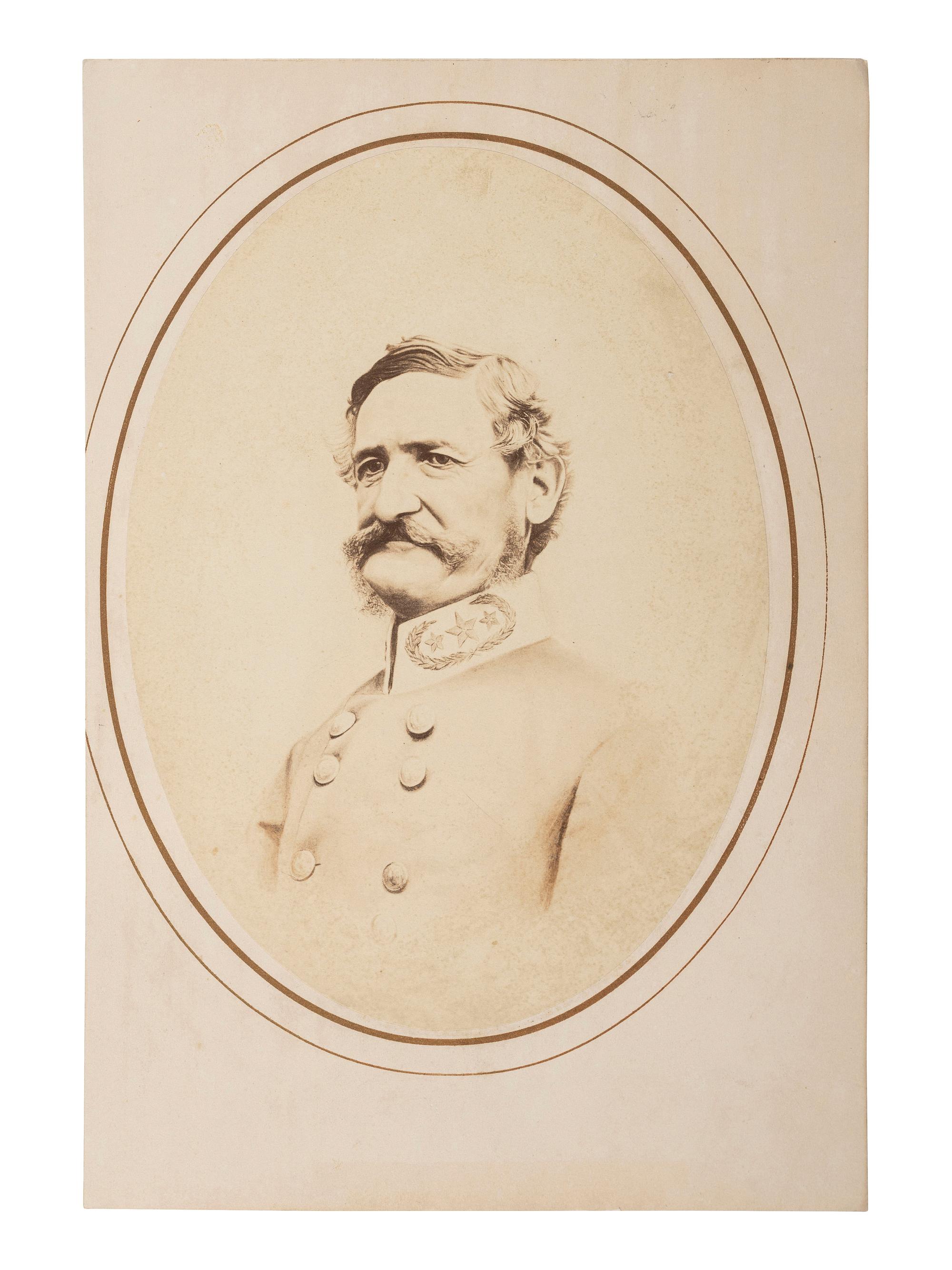 [CIVIL WAR]. A group of 3 images of Confederate generals, incl. Henry Sibley, George Pickett, and D.H. Reynolds.