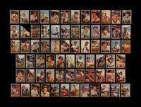 A Near Set of 1953 Bowman Color Baseball Cards (158/160)