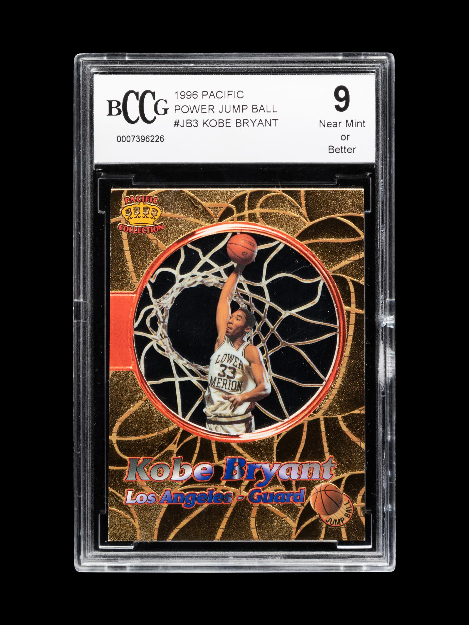 A Group of 1996-97 Pacific Kobe Bryant Rookie Basketball Cards,