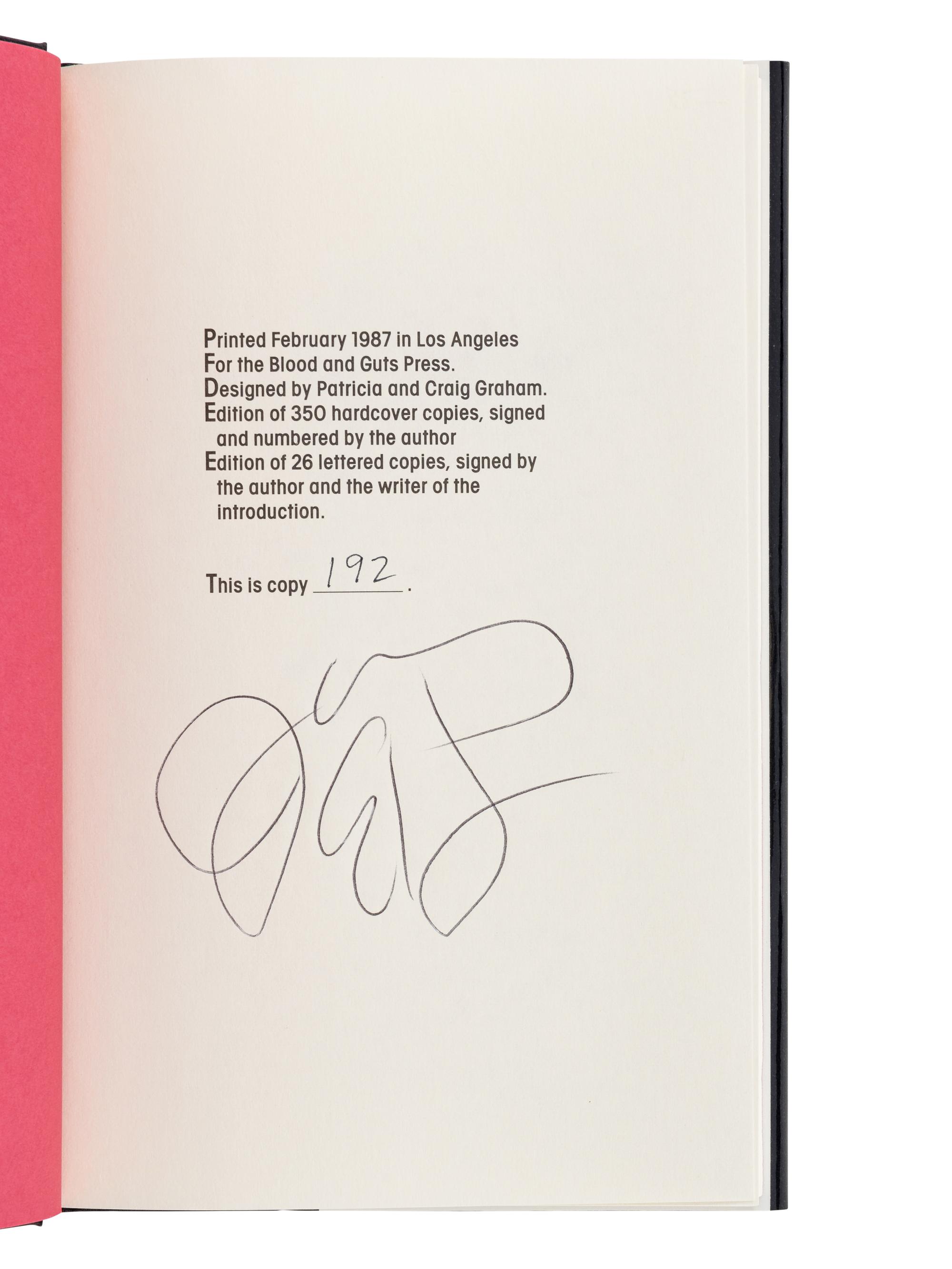 ELLROY, James (b. 1948). A group of 10 works by Ellroy, MOST FIRST EDITION, ALL SIGNED OR INSCRIBED, comprising: