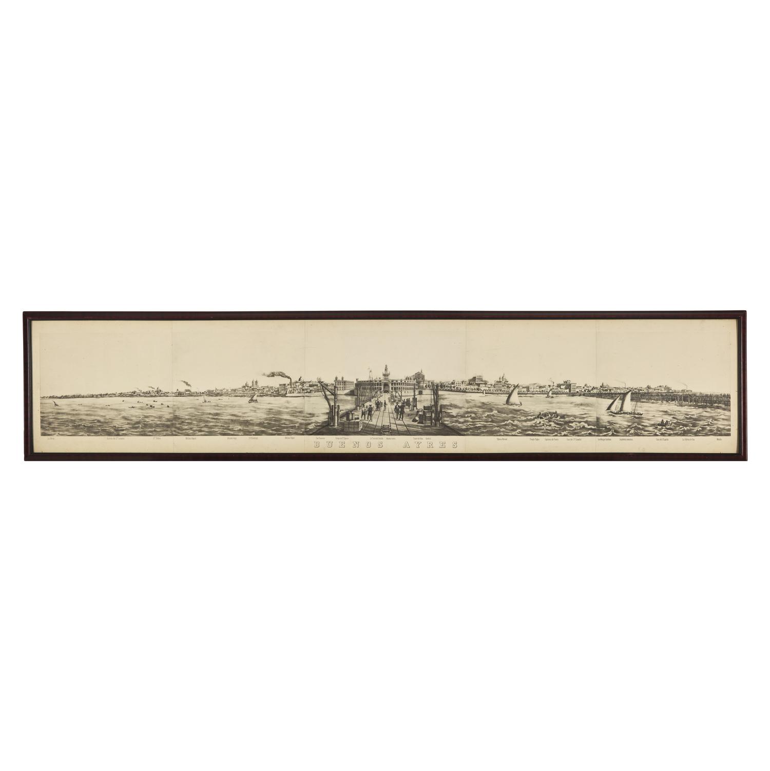 [Maps & Atlases] [Buenos Aires] Willems, (Guillermo). Buenos Ayres