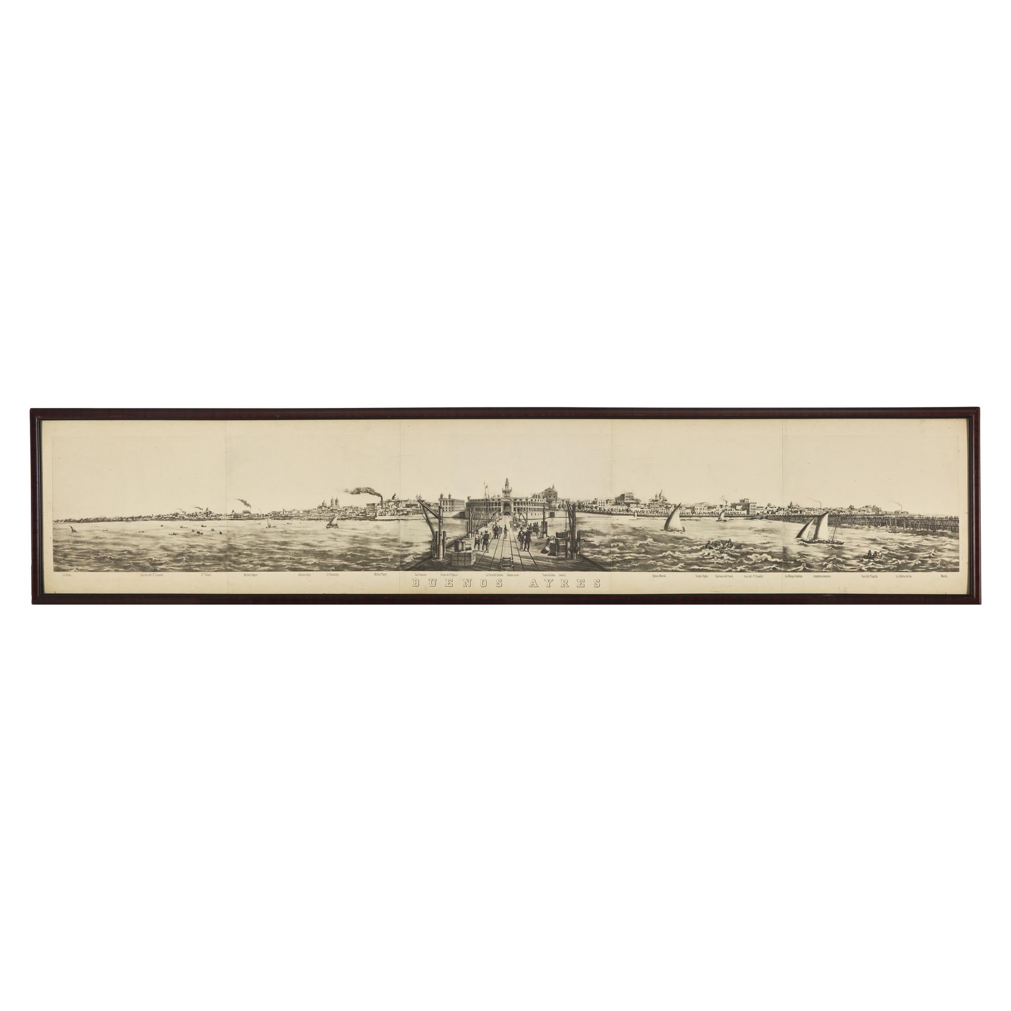 [Maps & Atlases] [Buenos Aires] Willems, (Guillermo). Buenos Ayres