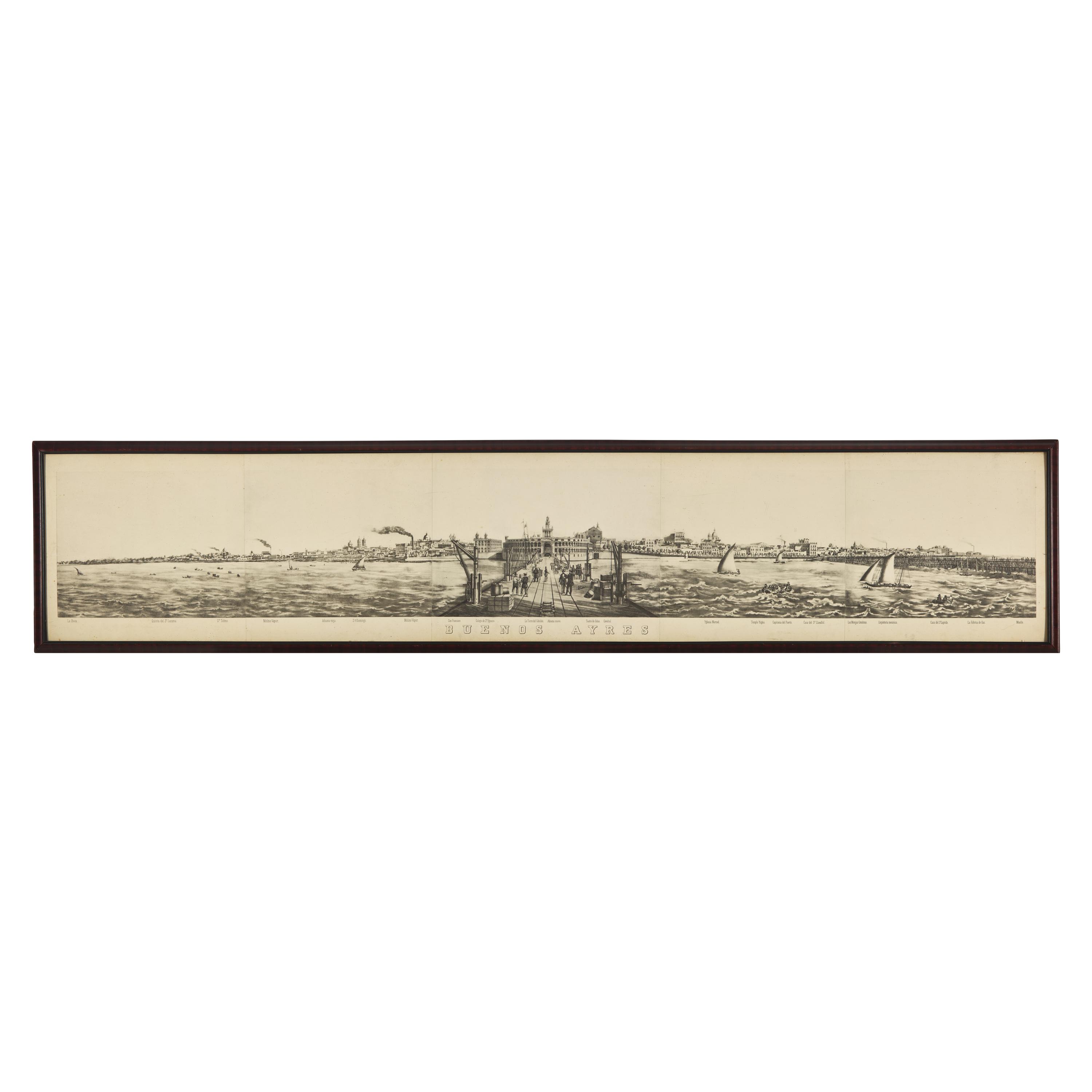 [Maps & Atlases] [Buenos Aires] Willems, (Guillermo). Buenos Ayres
